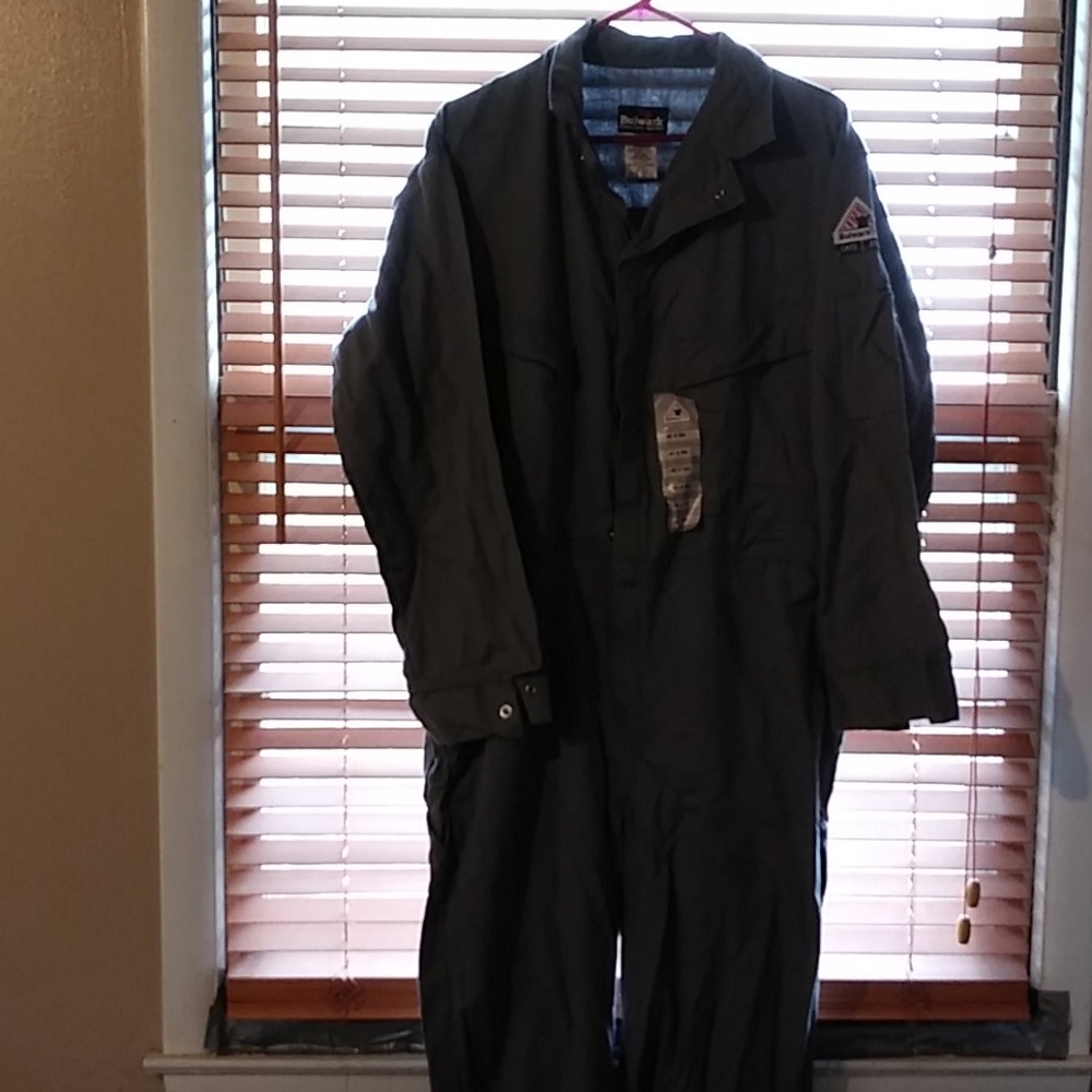 Bulwark Flame Resistant Gray Jumpsuit